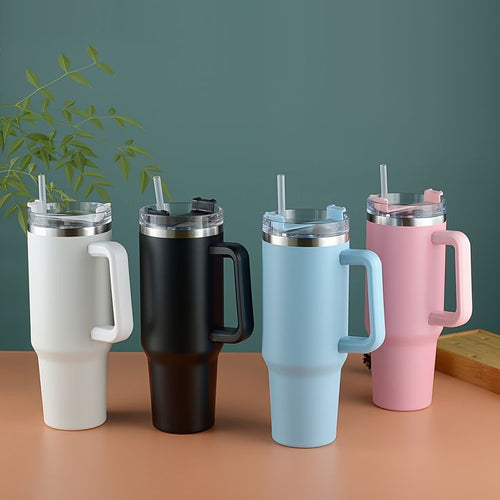 Premium Simple Tumbler – Elegant Stainless Steel Hot & Cold Cup (Random Color)